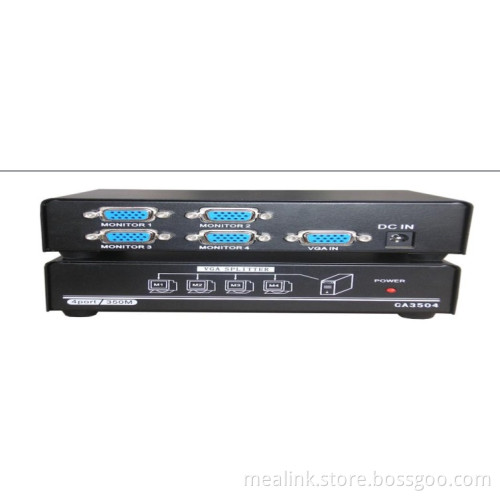 1X4 VGA Splitter/ 4 Port VGA Splitter 350MHz (CA3504)